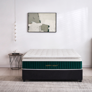 Ensemble de meubles de chambre à coucher à prix de gros, <span class=keywords><strong>matelas</strong></span> double en mousse à mémoire de forme avec surmatelas pour hôtel, <span class=keywords><strong>matelas</strong></span> à ressorts ensachés - Product Image 2