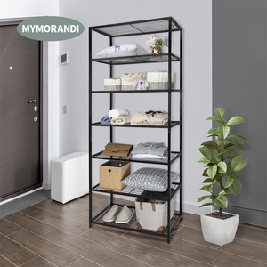 Di Vendita caldo 7 Fila di Metallo Rack di Stoccaggio Mensola Della <span class=keywords><strong>Cucina</strong></span> Heavy Duty Wire Scaffalature Scarpa Rack - Product Image 6