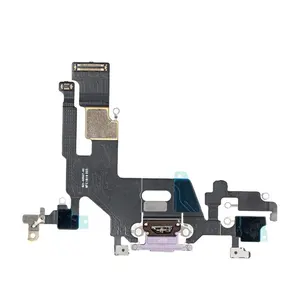 Gzm Bộ Phận Cổng USB Sạc Dock Kết Nối Mic Sạc Flex Cable Đối Với iPhone 11 Dock Sạc Flex Thay Thế