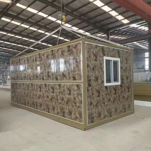 Casa Container Pieghevole di Lusso Espandibile, Moderna Prefabbricata e Richiudibile per Magazzino, Rifugio di Emergenza e Stoccaggio - Product Image 5