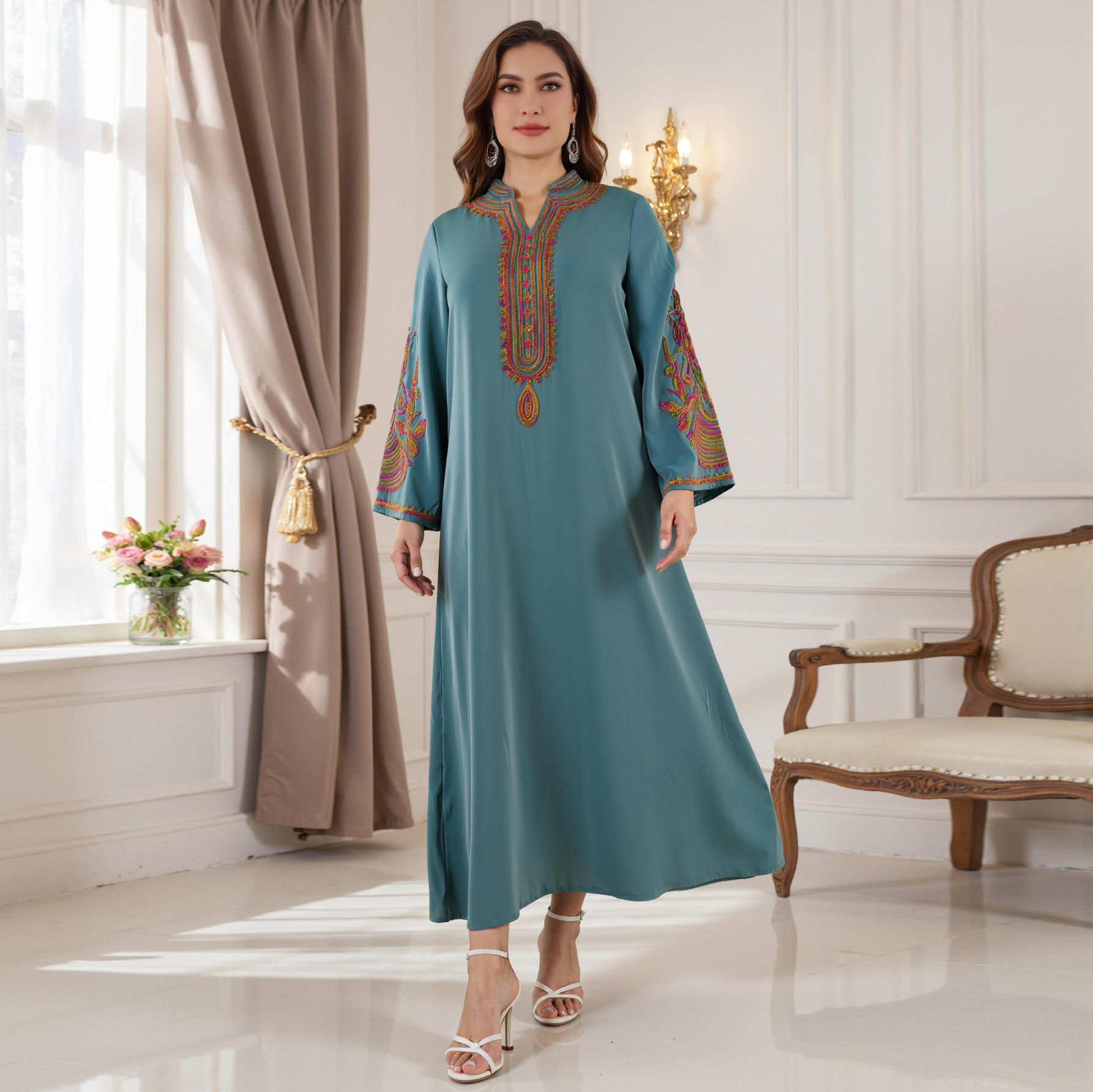 สีเขียวนกยูง