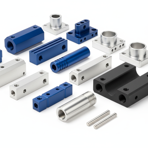 บริการชิ้นส่วนโลหะขึ้นรูปด้วยเครื่อง CNC สำหรับแฟชั่นยอดนิยมรูปแบบใหม่ ชิ้นส่วนอัตโนมัติความแม่นยำสูง อะลูมิเนียมสำหรับอุตสาหกรรมการบินและอวกาศ แบบกำหนดเอง - Product Image 1