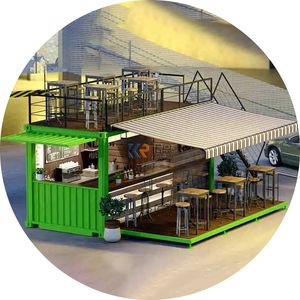 Contenedor de Envío de 40 pies con 2 Dormitorios, Casa Prefabricada de Contenedor de Envío con Puerta de Vidrio de 40 pies - Product Image 6