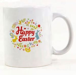 Tazas de Café con Asa Única, Regalos Promocionales con Logotipo Personalizado, Diseño en Oferta, Taza de Cerámica Blanca Lisa de Porcelana para Sublimación - Product Image 3