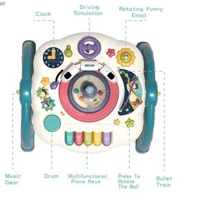 Table <span class=keywords><strong>de</strong></span> <span class=keywords><strong>jeu</strong></span> en plastique pour bébé, jouet multifonction, <span class=keywords><strong>musique</strong></span>, piano, brique, <span class=keywords><strong>jeu</strong></span> <span class=keywords><strong>de</strong></span> <span class=keywords><strong>société</strong></span> éducatif pour enfants - Product Image 4