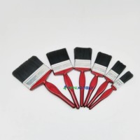 Ensemble de pinceaux de peinture de qualité industrielle et de bricolage, poignée en bois, poils de qualité supérieure, garantie de 3 ans, outil de peinture murale WINLASTOOLS
