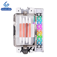 Aigo — refroidisseur de processeur I3/I5/I7, Performance de refroidissement haute Performance, avec 4 caloducs, pour ordinateur de bureau, LGA 1700 2011 775, prise 115X