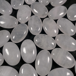حجر كوارتز طبيعي بيضاوي الشكل عالي الجودة من هويينغ، حجر تدليك وصابون طبيعي رائج - Product Image 5