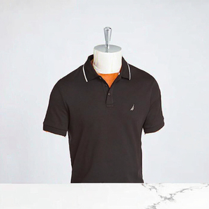 Camisa de Golf de Manga Corta para Hombre de Alta Calidad, Diseño Personalizado, Solapa Bordada, Venta al por Mayor, Antiarrugas, Casual, Deportiva, 100% - Product Image 2