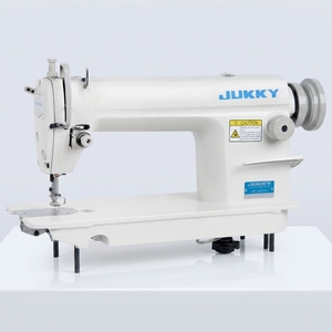 Machines à coudre industrielles à point droit 8700, <span class=keywords><strong>machine</strong></span> à coudre haute vitesse, aiguille simple, manuelle, portable, avec table et moteur - Product Image 1