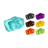 Accessoires de figurines MOC en gros - Pièces de blocs de construction avec impression de logo personnalisé - Kit de scènes de vie assorties à choisir et à mélanger 100g