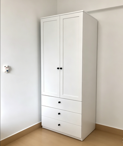Armadio <span class=keywords><strong>per</strong></span> Bambini dal Design Colorato con Bordi di Sicurezza, Ante Scorrevoli e Ripiani Multipli <span class=keywords><strong>per</strong></span> Arredamento Camera da Letto - Product Image 4