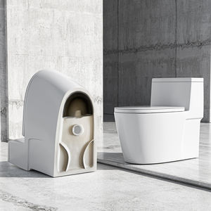 Inodoro de una pieza <span class=keywords><strong>EverClean</strong></span> Finish Rimless Tornado Flush - Product Image 2