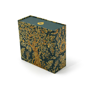 Caja de embalaje magnética de regalo de azafrán personalizada caja de embalaje de regalo de doble puerta de azafrán de <span class=keywords><strong>clase</strong></span> alta impresa - Product Image 5