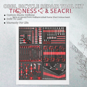 OBBL Auto Reparatie Fiets Onderhoud Gereedschapset Handleiding Combinatie Levenslange Garantie OEM Aanpassing Ondersteuning CRV Materiaal - Product Image 2