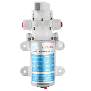Fournisseur de pompes électriques à diaphragme auto-amorçantes 12V 70W, ensembles de pompes à eau pour la maison, pompes à vin, machines à vin DC - Product Image 4
