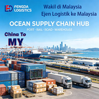 Services de logistique maritime Sea Express Agent vers le port de Klang en Malaisie, prix des conteneurs, arrangements de ramassage flexibles