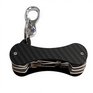 SHENYU 3K Carbon <b>Felt</b> Drone Shape 5mm <b>Thick</b> Compact Lightweight Durable Key Holder & Organizer for Daily Carry - Product Image 4