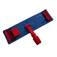 Qingle 2025 nouveau Design 40cm plastique robuste poussière cadre de vadrouille plat professionnel pliant Type cadre de vadrouille plat en plastique