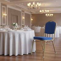Chaises de banquet et de réception en tissu royal pour événements, mariages, hôtels, en gros, à vendre