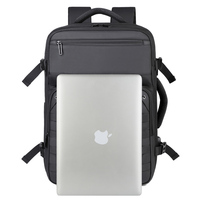 Sac à dos pour ordinateur portable de qualité supérieure, durable, imperméable, en tissu Oxford, avec port USB, extensible, grande capacité, pour les voyages, en polyester, respectueux de l'environnement