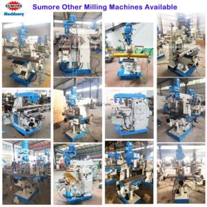 Kosten günstige Sumore ZX50C Kleine vertikale Bohr mühle Fres adora Bohr-und Fräsmaschine mit <span class=keywords><strong>DRO</strong></span> - Product Image 6