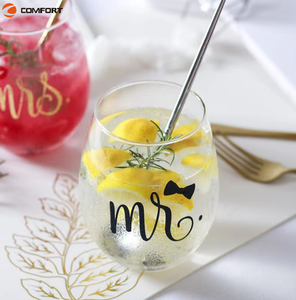 Verres <span class=keywords><strong>à</strong></span> vin en plastique PS personnalisés de luxe Verres <span class=keywords><strong>à</strong></span> vin ronds <span class=keywords><strong>à</strong></span> bas prix <span class=keywords><strong>Bec</strong></span> verseur de bouteille de vin en plastique Impression de logo personnalisé - Product Image 2