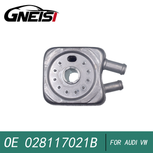 Refroidisseur d'huile pour <span class=keywords><strong>Audi</strong></span> A6 S6 A4 <span class=keywords><strong>S4</strong></span> A3 S3 A2 A6L 2000-2006 Volkswagen Passat 2000-2005 028117021B 028117021L 028117021K - Product Image 3