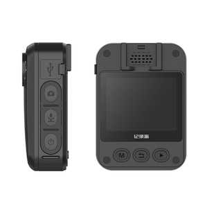 Caméra corporelle IP67 avec écran LCD de 2 pouces, mode image dans l'image, objectif externe HD avec télécommande - Product Image 4