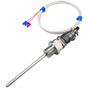 WZP-269 ซ็อกเก็ตตรวจจับอุณหภูมิแบบเสียบปลั๊กสำหรับการบิน (ซ็อกเก็ตวัดอุณหภูมิขนาด 1/2 นิ้ว) พร้อมเทอร์โมคัปเปิล Pt100 - Product Image 2