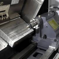 Torno CNC de Cama Inclinada Horizontal PRECISION PRCS PR5063T, Orientado a la Seguridad, Control GSK, un Solo Husillo, Frenado Dinámico, Programable