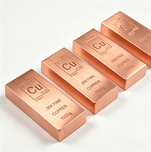 Presse-papiers en barre de <span class=keywords><strong>cuivre</strong></span> pur .999 de 1 kg avec motif élémentaire par Unique Metals - Product Image 4