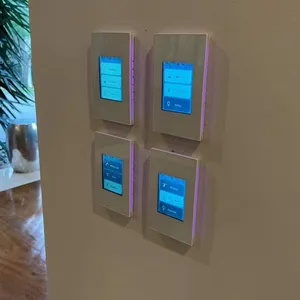 Hersteller Tuya Smart Life APP WiFi Touch-Schalter Licht WiFi Google Home Alexa 110V 220V Wand DIY Smart Switch
