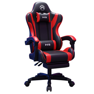 <span class=keywords><strong>Chaise</strong></span> de jeu pour ordinateur <span class=keywords><strong>Razer</strong></span> PC inclinable ergonomique en cuir pivotante avec base en nylon et cadre en métal pour un usage domestique ou au bureau - Product Image 1