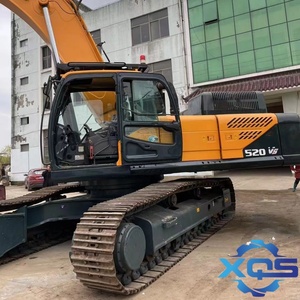 รถขุดไฮดรอลิกฮุนได Robex 520lvs มือสองคุณภาพสูงจากเกาหลี แบบตีนตะขาบ พร้อมเครื่องยนต์ เกียร์ ปั๊ม แบริ่ง รุ่นปี 2018 น้ำหนัก 52 ตัน - Product Image 5