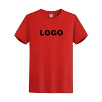 Kaus Polos Pria, Kaos Oblong Unisex Cepat Kering Poliester 100% Pria Kosong, Cetak Kustom Sublimasi dengan Logo T-shirt