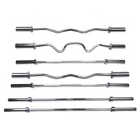 Barre d'haltérophilie en acier standard de dynamophilie barre d'haltérophilie en tailles de 10kg et 20kg Options de couleur disponibles