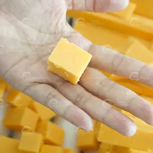 Industriële Blokkaas Twee Traps Cuber Dobbelsteen Dikker Mozzarella Kaas Snijmachine