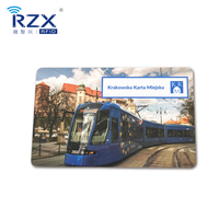 Échantillon gratuit de carte à puce Rfid HF 13.56Mhz carte à puce MIFARE DESFire EV3 2K carte de transport