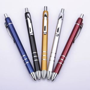 Mới lạ có thể thu vào nhựa cho bút với màu xanh/mực đen 1.0 mét tip cho đồ dùng học tập và màn hình cảm ứng điện thoại di động - Product Image 1