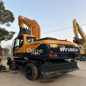 Hyundai 210W usado original de Corea rueda de segunda mano excavadora mediana 21 toneladas Hyundai 210W-9 Hyundai 210 215 220 485 - Product Image 6