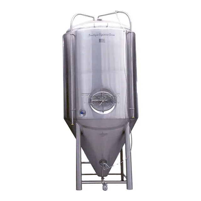 2000L 20HL Roestvrijstalen Dubbele Laag Glycol Jacketed Top Mangat Conische Bier Kombucha Vergister Btw