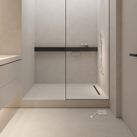 Carrelage Céramique 600x1200 Beige Mat Étanche Antidérapant Effet Pierre Modernes pour Appartement Salle de Bain Salon Cuisine