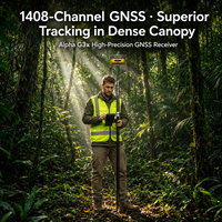 Équipement de levé topographique Alpha G3X RTK Laser+ GPS, compatibilité mondiale, système de nivellement de terrain GNSS multi-constellations