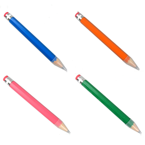 Vente directe d'usine, crayons géants originaux, crayons énormes et intéressants <span class=keywords><strong>avec</strong></span> une grande gomme, cadeaux de récompense pour les étudiants - Product Image 4