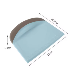 Dough Scraper Bowl Scraper Bread Cream Cake Pizza Cutter <b>Bench</b> Scraper Dough Cutter DIY Baking Kitchen Cooking <b>Tools</b> With Scale - Product Image 6