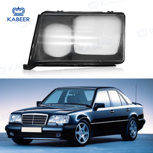 ฝาครอบเลนส์ไฟหน้า W124 Mercedes-Benz ด้านหน้า1990-1995ชุดติดตั้งอัตโนมัติ - Product Image 5