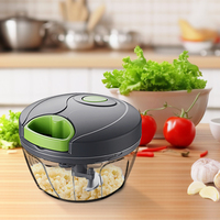 Accessoires de cuisine Mini mélangeur manuel de légumes fruits ail coupe-ail gingembre oignon viande broyeur hachoir à main