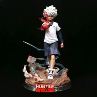 Porte Clés Anime X Gon Killua Zoldyck Kurapika Hisoka, Figurines