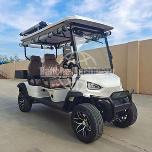 Carro de golf eléctrico de 6 plazas de alta calidad 48V/60V/72V Batería de litio Opciones personalizables - Product Image 1